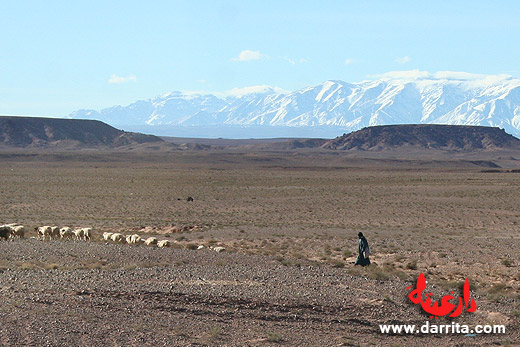 Photo of the Atlas Mountains in Ouarzazate