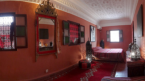 Rooms at riad Dar Rita