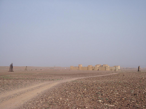 Cinema Movie Set Kingdom of Heaven Ouarzazate Morocco