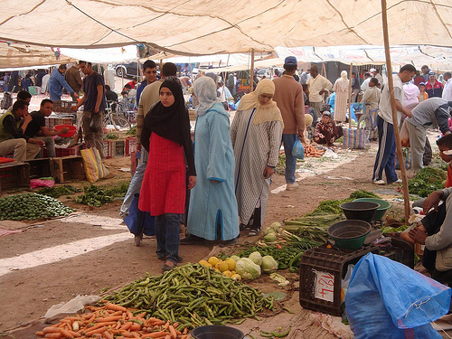 Ouarzazate Sunday Market Ouarzazate Morocco