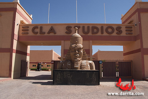 Photo of the CLA Cinema Studios in Ouarzazate