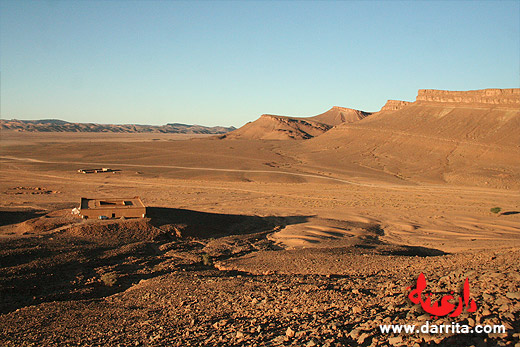 Desert tracks to Foum Mharech