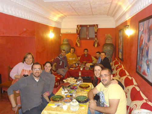 Group stay at Dar Rita