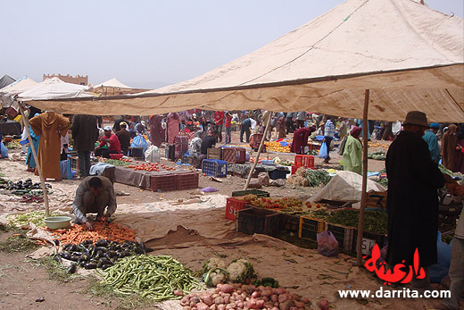 Photo of Sunday Market Souk in Ouarzazate