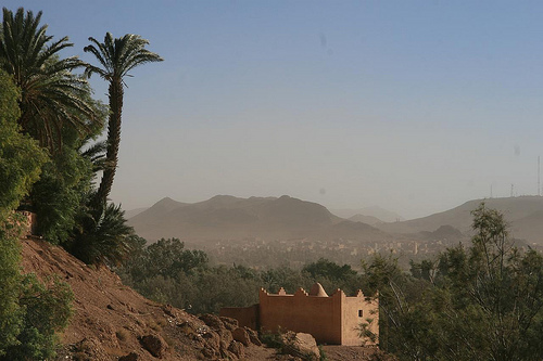 Foto das Montanhas em Ouarzazate Marrocos