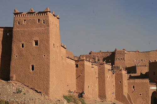 Foto do Casbah Taourirt em Ouarzazate Marrocos
