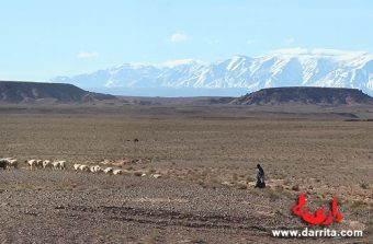 Photo of the Atlas Mountains in Ouarzazate