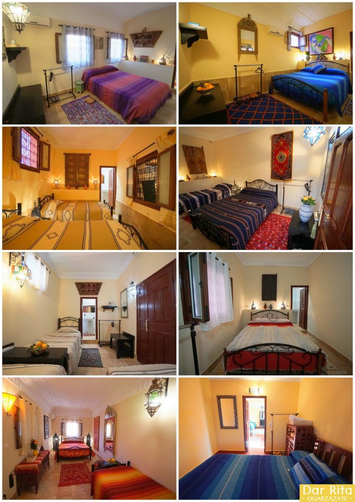 Rooms of Dar Rita Boutique Guest House