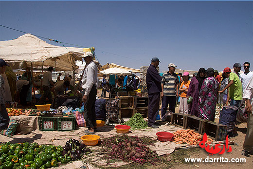 Domingo no Mercado de Ouarzazate