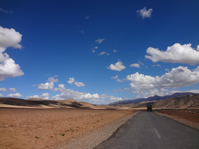 Autocarro Erfoud até Ouarzazate em Marrocos