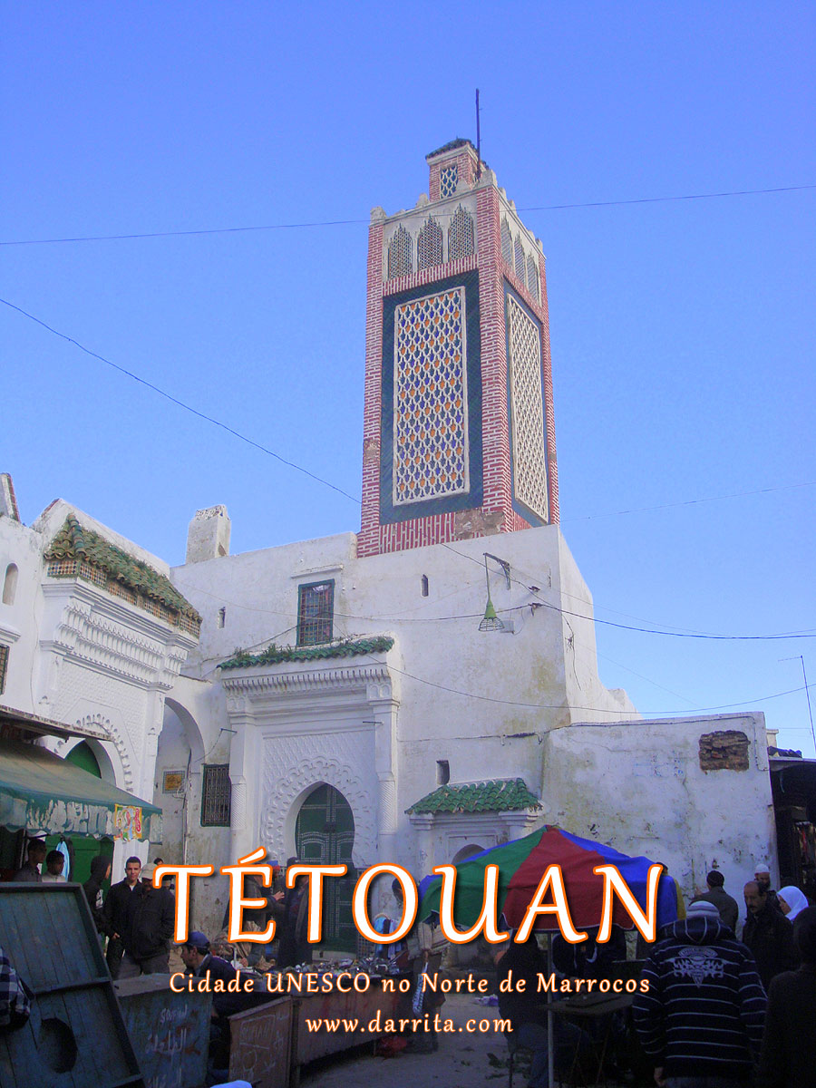 Medina de Tetuão em Marrocos