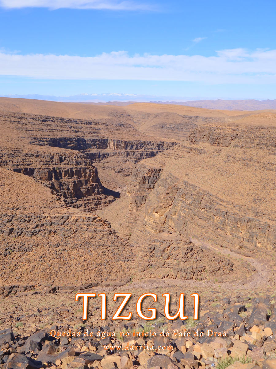 Cascatas de Tizgui, Quedas de Água em Agdz 39km de Ouarzazate