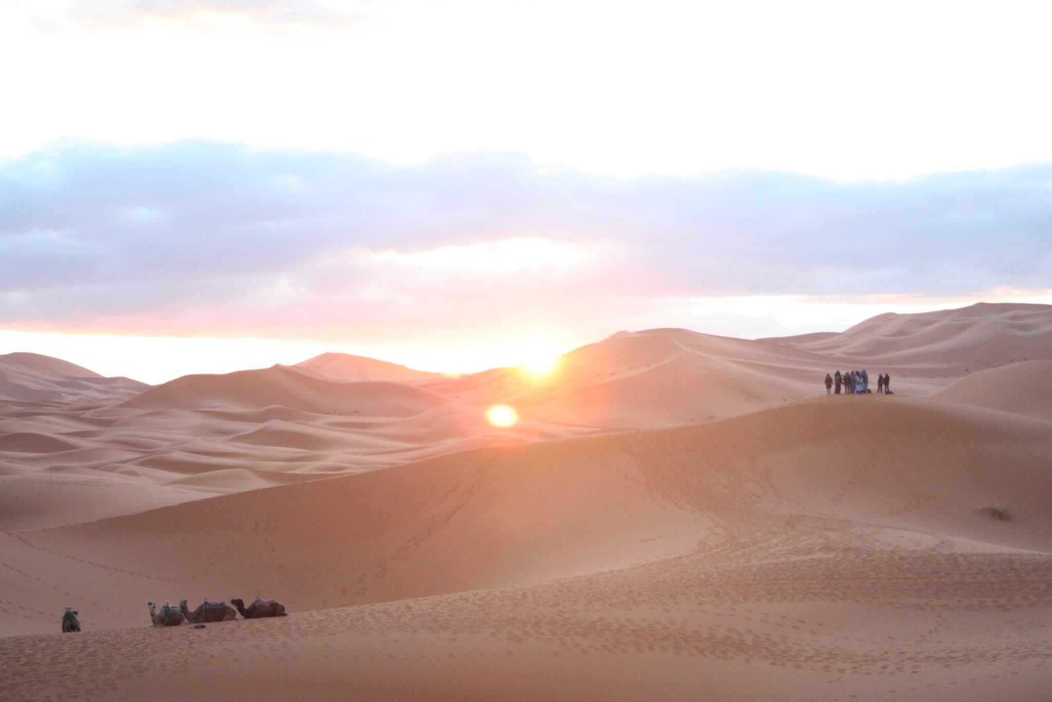 Dunas de Erg Chebbi, Deserto do Saara em Marrocos