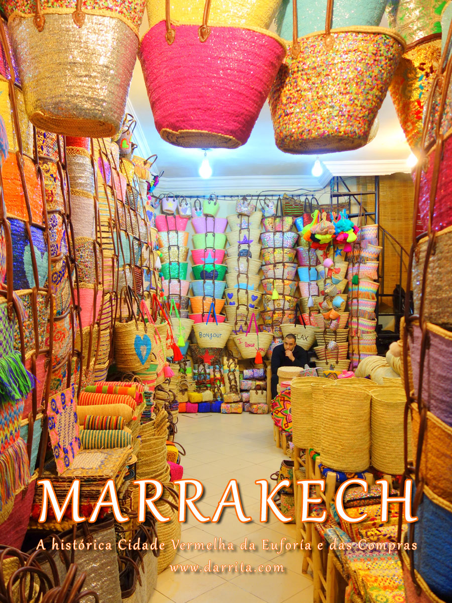 Loja na medina de Marrakech