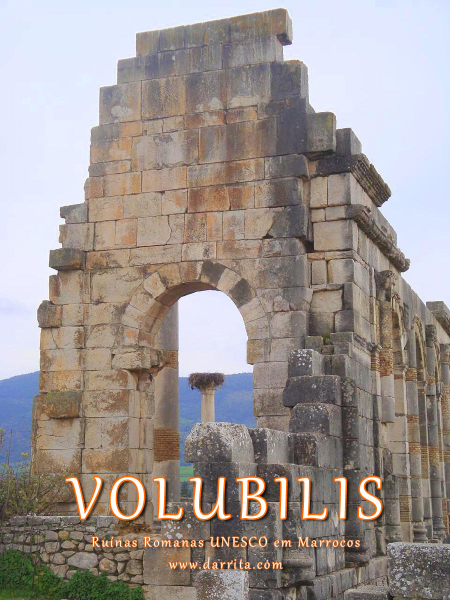 Volubilis, Ruínas Romanas UNESCO em Marrocos