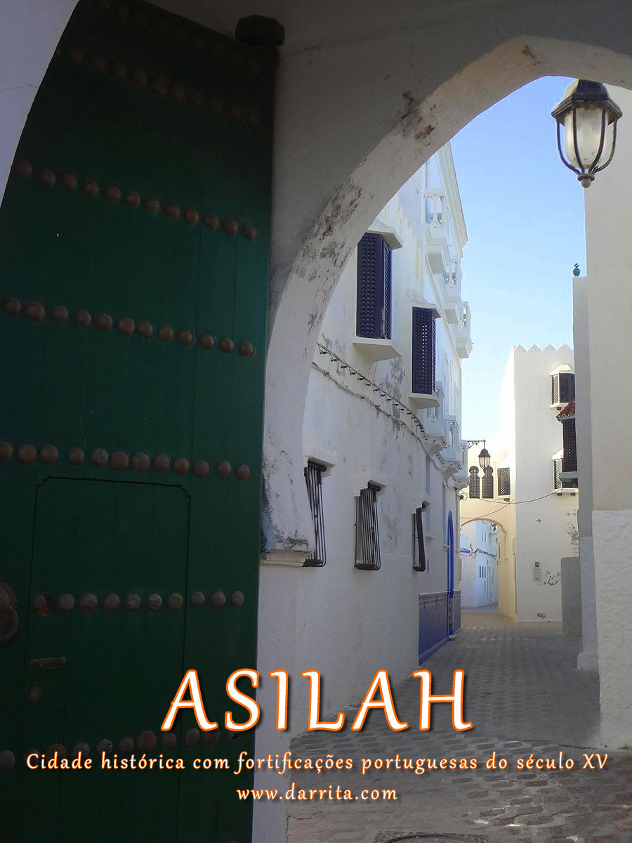 Medina antiga de Asilah em Marrocos