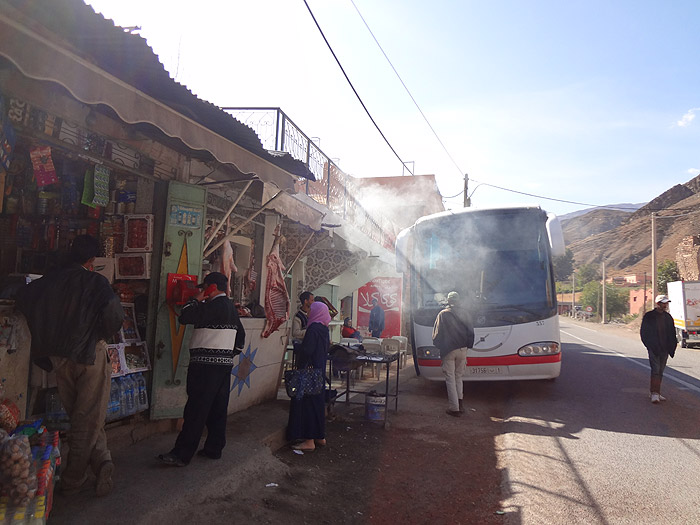 Autocarro Marrakech Ouarzazate Marrocos