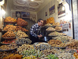 Souk na medina de Marrakech