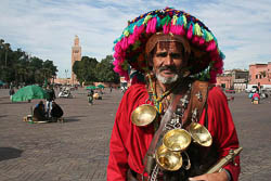  Vendedor de rua em Marrakech